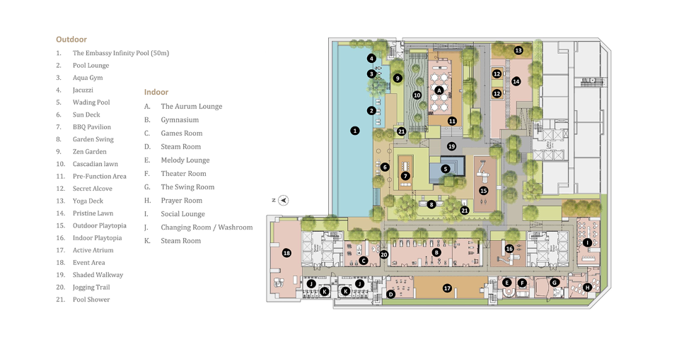 SKYLINE EMBASSY FACILITIES